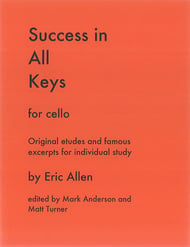 Success in All Keys Cello Method cover Thumbnail